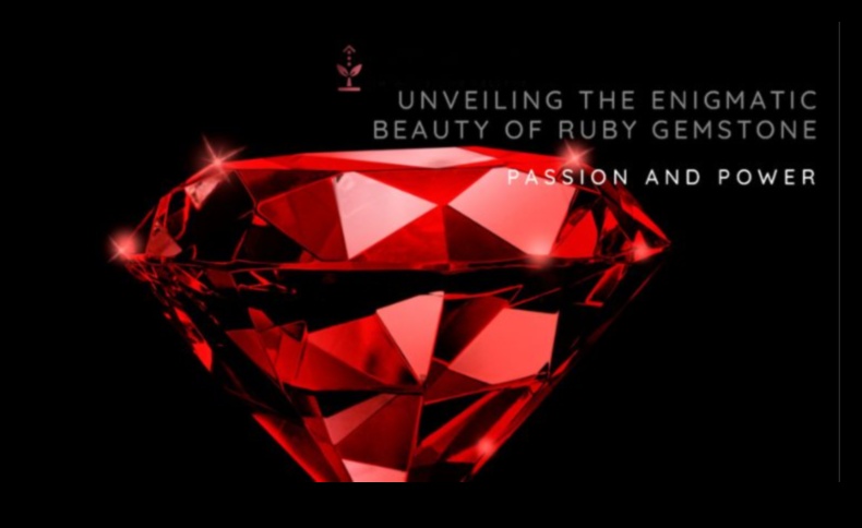 Ruby Radiance: Tutkulu Değerli Taşlarla Zarafetin Tanımını Yeniden Yapın