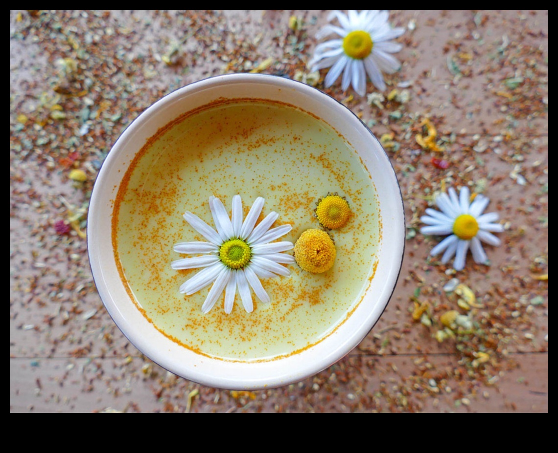 DIY Papatya Çay Çubuğu: Kişiselleştirilmiş Rahatlama Bira Çıkarma